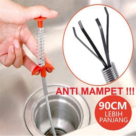 Jual Kawat Alat Pembersih Saluran Pipa Mampet Pencapit Capit Anti