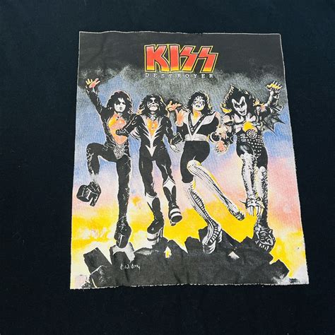 Kiss Destroyer T-Shirt Album Cover Logo Black 3XL? Se… - Gem