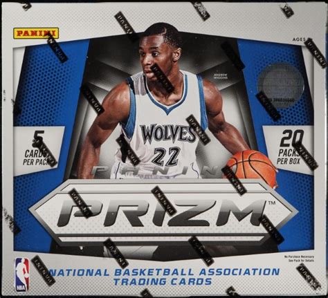 2014 Panini Prizm Basketball Sealed Box 20ct Packs Giannis Embiid RC