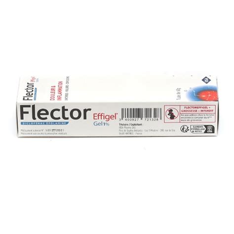 Flector Effigel 1 Gel Antalgique Et Anti Inflammatoire Pour Entorse