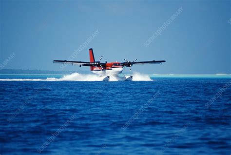 Seaplane landing - Stock Image - T610/0261 - Science Photo Library