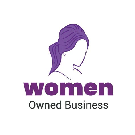 Women Owned Logo Women Owned Vector Logo Design Women Owned Business