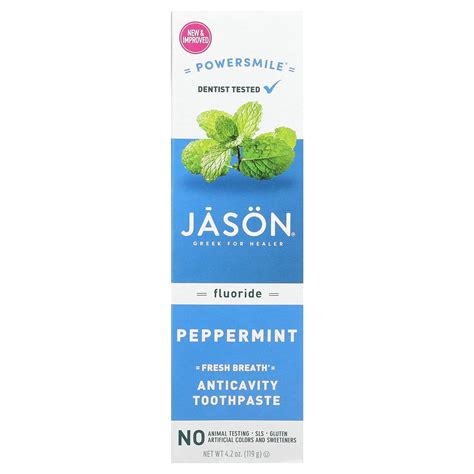 Jason Natural Powersmile Fresh Breath Anticavity Toothpaste