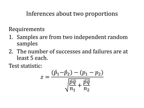 Ppt Inferences About Two Proportions Powerpoint Presentation Free