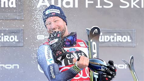 Svindal est toujours là et s impose en Super G à Val Gardena RTBF Actus