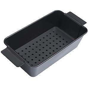 Amazon Tosnail Piece Non Stick Meatloaf Pan With Drain Bread