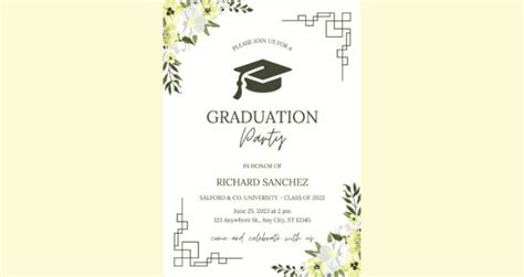 20+ Best Graduation Ceremony Invitation Templates Free Download