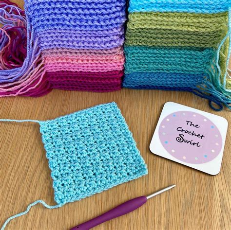 Stashbuster Squares The Crochet SwirlThe Crochet Swirl