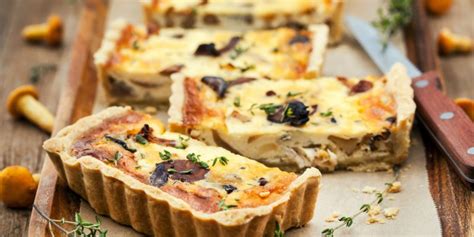 Recettes Quiches Aux Champignons Marie Claire