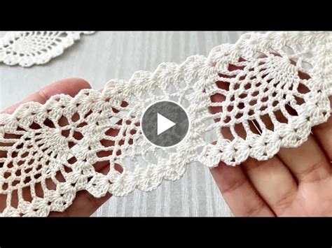 Very Stylish Crochet Border Lace Pattern Tutorial 1623