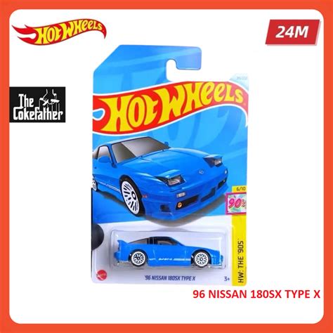 Hot Wheels 96 Nissan 180SX Type X 2024 Dash M Case 24M 211 Basic