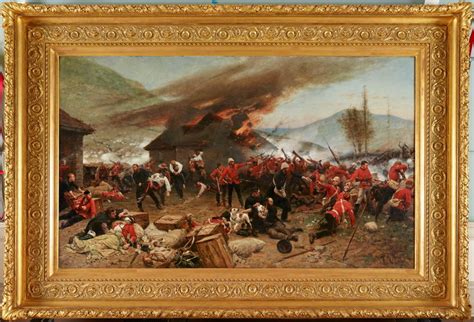 The Defence Of Rorke S Drift By Alphonse De Neuville The