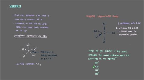 Vsepr 3d Shapes Of Molecules Part 3 Youtube