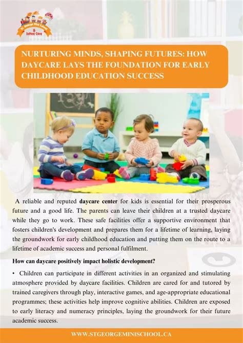 Ppt Nurturing Minds Shaping Futures How Daycare Lays The Foundation