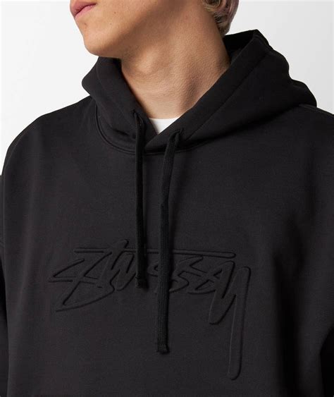 Stüssy Relazed Oversized Hoodie En Color Negro Svd