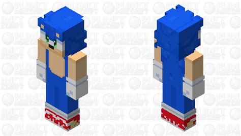 Sonic Prime Electric Paradoc Minecraft Skin