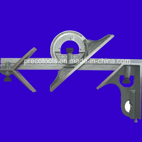 pcsset combination square protractors  measuring tools