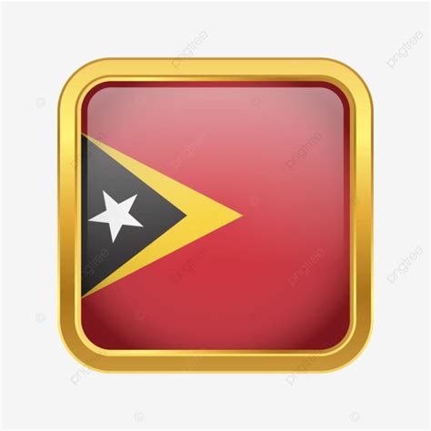 Bandera De Timor Oriental Vector PNG Dibujos Timor Oriental Bandera