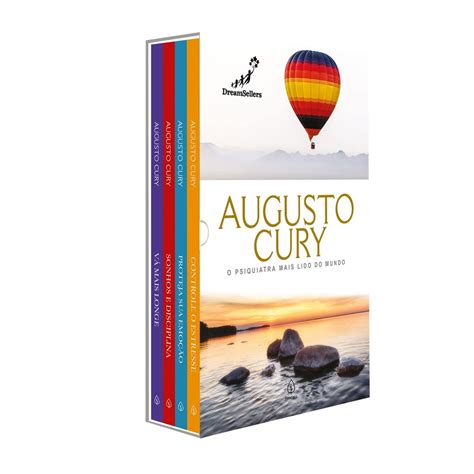 Livro Augusto Cury Box 4 Livros O Psiquiatra Mais Lido Shopee Brasil