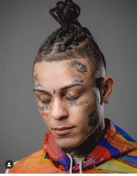 Insta Natxlia💘 Lil Skies Braid Styles For Men Music Artists