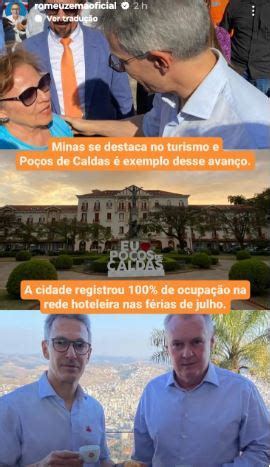 Veja Como Foi A Visita Do Governador Romeu Zema A Po Os De Caldas Al