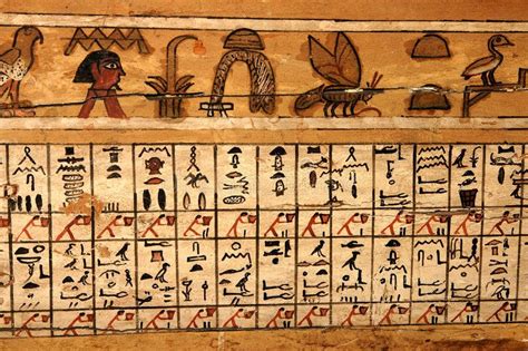 Hieroglyphics. Egyptian papyrus with ancient hieroglyphics , #spon, # ...