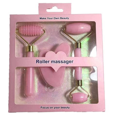 St Cke Set Harz Roller Massage Ger T F R Gesicht K Rper Gua Sha