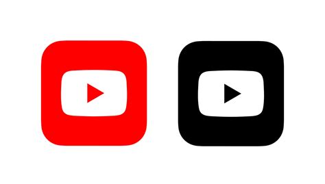 Youtube Logo Vector Youtube Icon Vector Youtube Symbol Free Vector