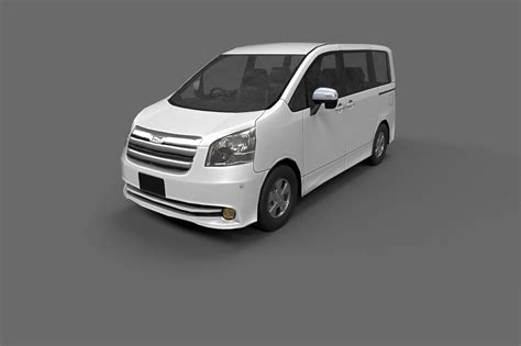 Car: Toyota Noah 2010 3D Model - TurboSquid 1643994