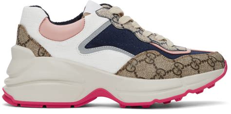 Gucci Multicolor Gg Rhyton Sneakers Shopstyle