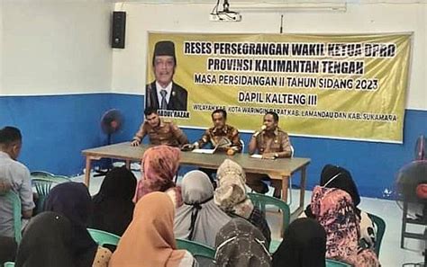 Dprd Kalteng Harap Aspirasi Peningkatan Rumah Ibadah Jadi Perhatian Pemda