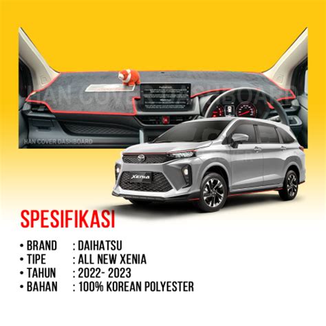 Jual Cover Dashboard Daihatsu All New Xenia Shopee Indonesia