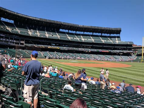 Safeco Field Seating Chart Section 116 Elcho Table