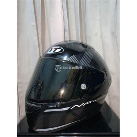 Helm Fullface KYT NFR Logos Matt Gray Size M Bekas Harga Nego Di