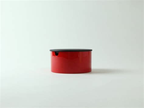 Denmark Stelton Erik Magnussen Sugar Pot Red