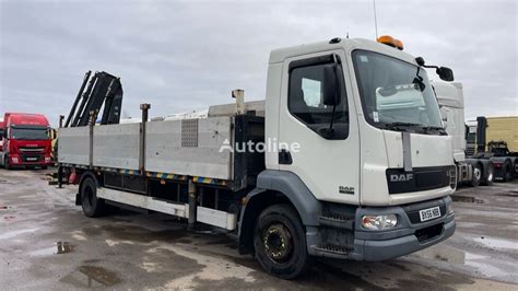 Buy Daf Lf Tonne Flatbed Truck By Auction United Kingdom