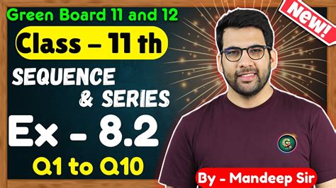 Class Ex Q To Q Sequence And Series Maths Cbse Ncert