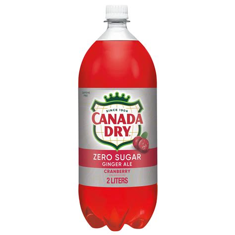 Canada Dry Zero Sugar Cranberry Ginger Ale Soda Shop Soda At H E B