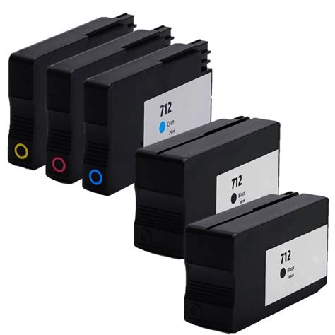 HP 712 Ink Cartridges Single and Combo Packs from $23.99