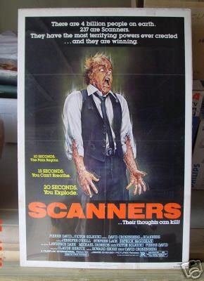 Original SCANNERS Movie Poster | #27446227