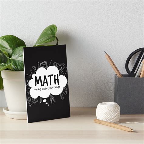 Geschenke für Mathelehrer Mathe ist das einzige Fach das zählt