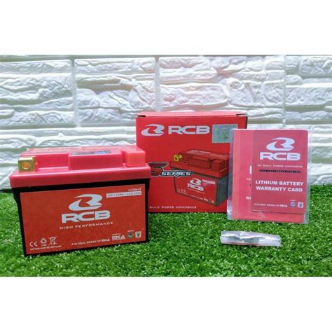 Battery Rcb S Series Lithium Ion Size Ytz5s 12v 24wh 12oa For