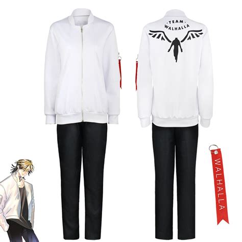 Anime Tokyo Revengers Cosplay Jackets Kazutora Baji Hanma Valhalla Arc