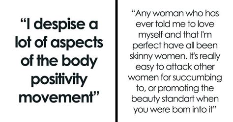 Woman Shares Her Issues With The “body Positivity Movement” In A Viral