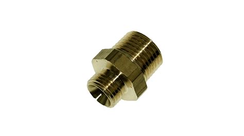 Eg15 1 2b Legris Brass Pipe Fitting Straight Push Fit Compression Olive Male Bspt 1 2in To