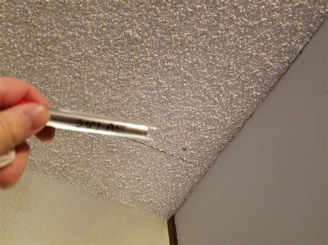 Popcorn Ceiling With Glitter Asbestos Shelly Lighting