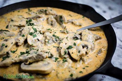 Keto Beef Stroganoff Recipe Low Carb Homemade Easy To Make My