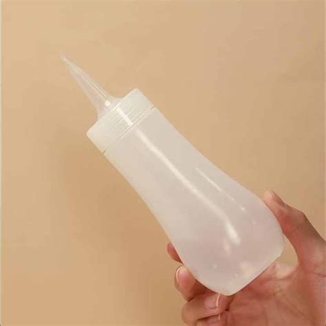 4oz Bpa Free Hdpe Ldpe Squirt Empty Syrup Bottle With Twist Top Cap