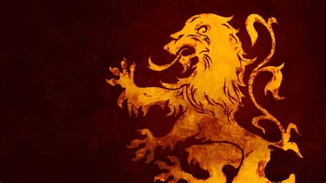 Game Of Thrones The Sigil Of House Lannister House Westeros Game