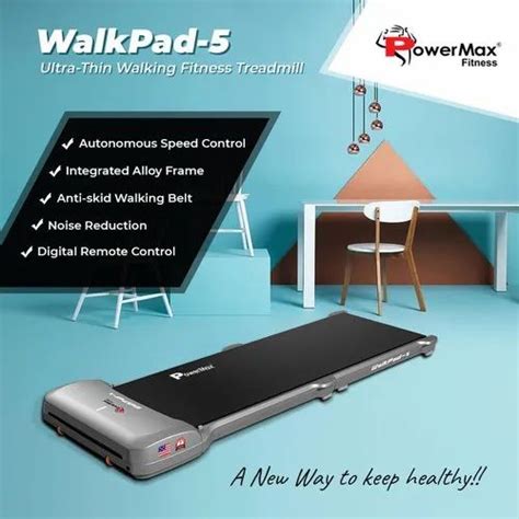 Powermax Hp Walk Pad Walking Fitness Treadmill For Home Kg